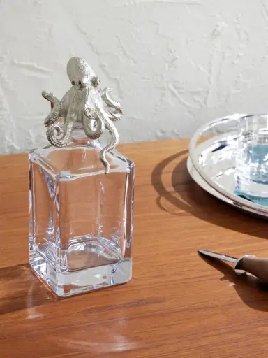 DEAKIN & FRANCIS Octopus Silver-Tone and Crystal Decanter - Men | Thumbnail 2 DEAKIN & FRANCIS Octopus Silver-Tone and Crystal Decanter - Men | Thumbnail 2