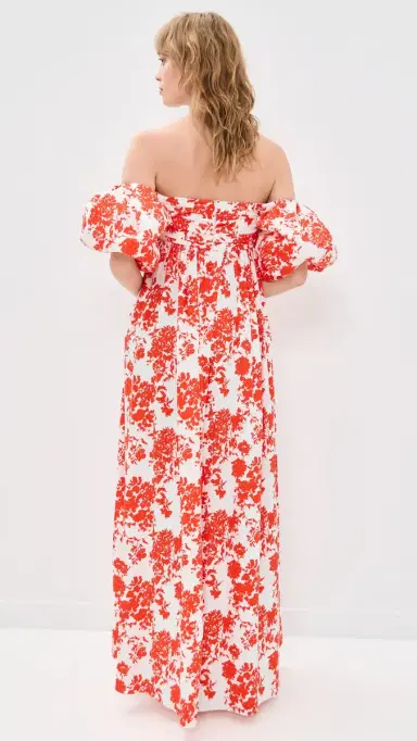 CAROLINE CONSTAS Emilia Maxi Red | Thumbnail 3 CAROLINE CONSTAS Emilia Maxi Red | Thumbnail 3