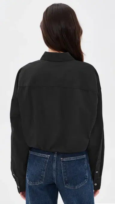 ATM Anthony Thomas Melillo Button Down Blouse Black M | Thumbnail 3 ATM Anthony Thomas Melillo Button Down Blouse Black M | Thumbnail 3