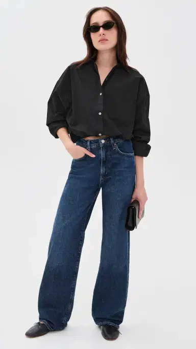 ATM Anthony Thomas Melillo Button Down Blouse Black M | Thumbnail 5 ATM Anthony Thomas Melillo Button Down Blouse Black M | Thumbnail 5