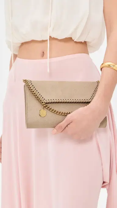 Stella McCartney Falabella Faux Shaggy Deerskin Wallet On Chain | Thumbnail 3 Stella McCartney Falabella Faux Shaggy Deerskin Wallet On Chain | Thumbnail 3