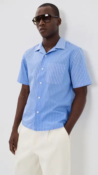 rag & bone Avery Poplin Shirt Blmst | Thumbnail 2 rag & bone Avery Poplin Shirt Blmst | Thumbnail 2