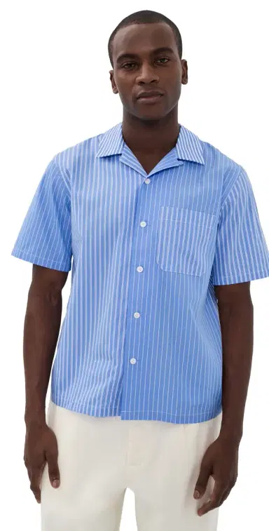 rag & bone Avery Poplin Shirt Blmst | Thumbnail 1 rag & bone Avery Poplin Shirt Blmst | Thumbnail 1