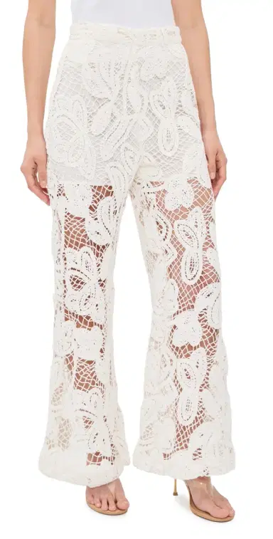 Line & Dot a Dolce Pants White | Thumbnail 1 Line & Dot a Dolce Pants White | Thumbnail 1