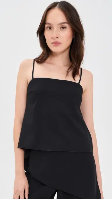 La Ligne Drape Back Top Black M | Thumbnail 2 La Ligne Drape Back Top Black M | Thumbnail 2
