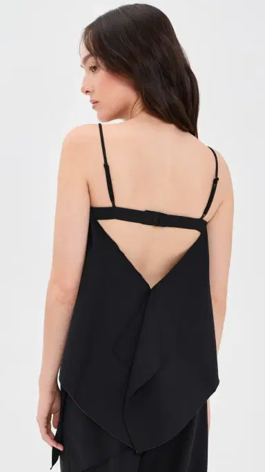 La Ligne Drape Back Top Black M | Thumbnail 3 La Ligne Drape Back Top Black M | Thumbnail 3