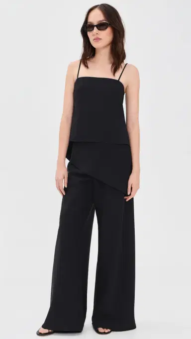 La Ligne Drape Back Top Black M | Thumbnail 5 La Ligne Drape Back Top Black M | Thumbnail 5