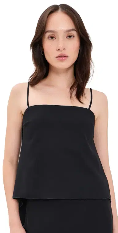 La Ligne Drape Back Top Black M | Thumbnail 1 La Ligne Drape Back Top Black M | Thumbnail 1