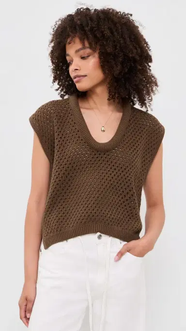 Pistola Beck louchy Open Knit weater Java | Thumbnail 2 Pistola Beck louchy Open Knit weater Java | Thumbnail 2