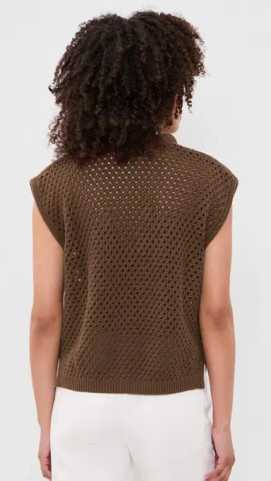 Pistola Beck louchy Open Knit weater Java | Thumbnail 3 Pistola Beck louchy Open Knit weater Java | Thumbnail 3