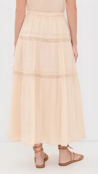 PAIGE Andres Skirt Light Peach Light Peach | Thumbnail 3 PAIGE Andres Skirt Light Peach Light Peach | Thumbnail 3