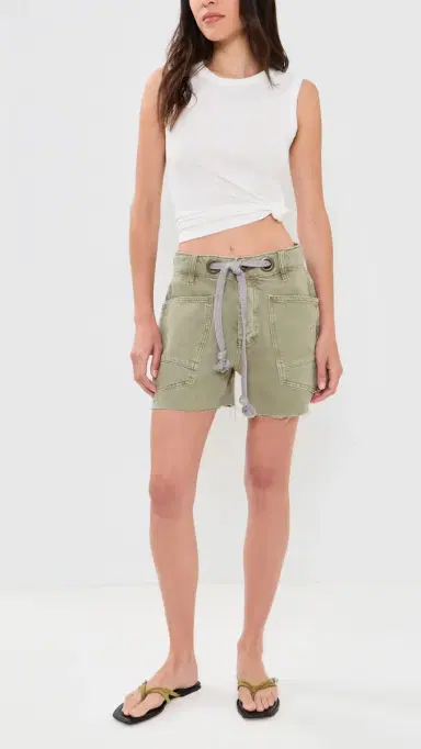 Free People Moxie Shorts Army | Thumbnail 5 Free People Moxie Shorts Army | Thumbnail 5