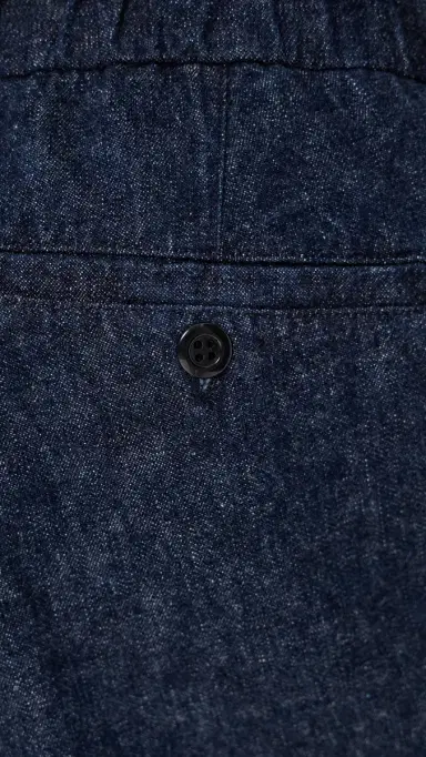 Knickerbocker Park Denim Cotton & Linen Pants Indigo | Thumbnail 6 Knickerbocker Park Denim Cotton & Linen Pants Indigo | Thumbnail 6