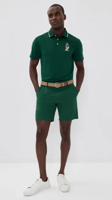 RLX Ralph Lauren Air Tech Novelty Bear Polo oss Agate | Thumbnail 5 RLX Ralph Lauren Air Tech Novelty Bear Polo oss Agate | Thumbnail 5