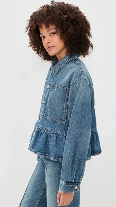 Ulla Johnson Arquette Jacket Danube | Thumbnail 4 Ulla Johnson Arquette Jacket Danube | Thumbnail 4