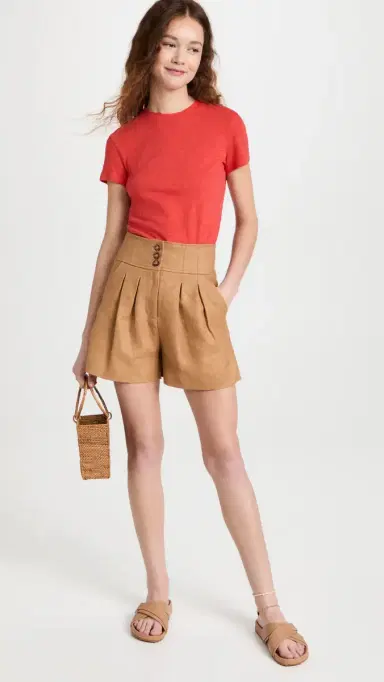 Theory Tiny Tee Poppy P | Thumbnail 5 Theory Tiny Tee Poppy P | Thumbnail 5