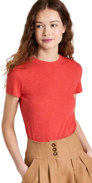 Theory Tiny Tee Poppy P | Thumbnail 1 Theory Tiny Tee Poppy P | Thumbnail 1