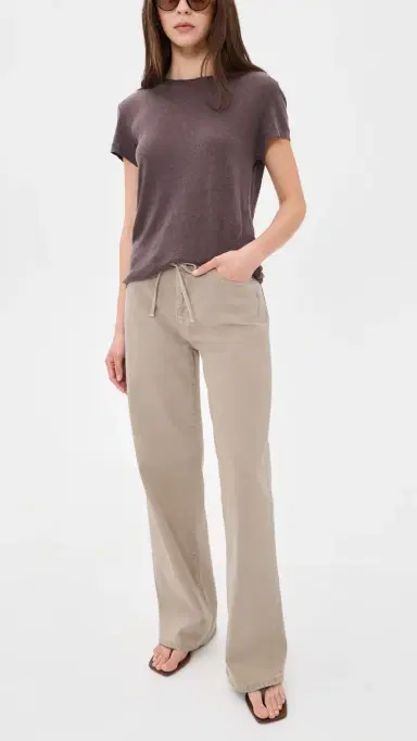 WARP + WEFT The Big Easy Pull On Wide Leg Jeans Sand Dollar 28 | Thumbnail 5 WARP + WEFT The Big Easy Pull On Wide Leg Jeans Sand Dollar 28 | Thumbnail 5