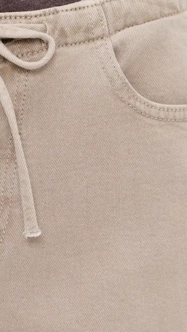 WARP + WEFT The Big Easy Pull On Wide Leg Jeans Sand Dollar 28 | Thumbnail 6 WARP + WEFT The Big Easy Pull On Wide Leg Jeans Sand Dollar 28 | Thumbnail 6