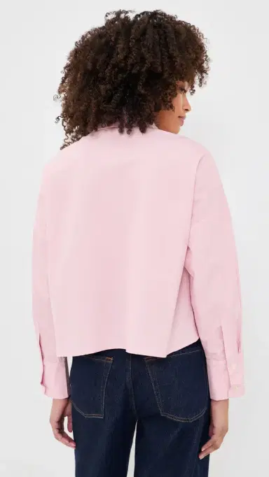 Secular Carter Button Down Shirt Pink tripe | Thumbnail 3 Secular Carter Button Down Shirt Pink tripe | Thumbnail 3