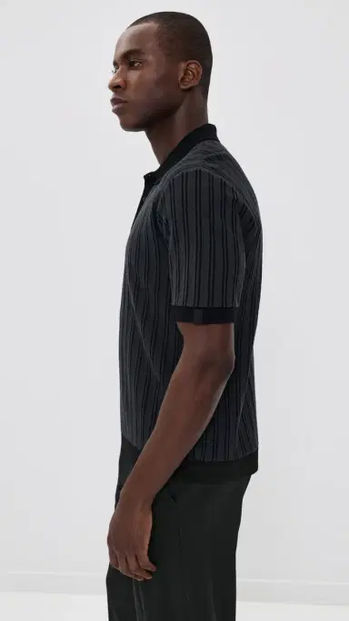 rag & bone Zuma tripe Dalton Sweater navy | Thumbnail 4 rag & bone Zuma tripe Dalton Sweater navy | Thumbnail 4