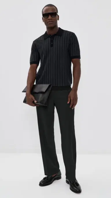 rag & bone Zuma tripe Dalton Sweater navy | Thumbnail 5 rag & bone Zuma tripe Dalton Sweater navy | Thumbnail 5
