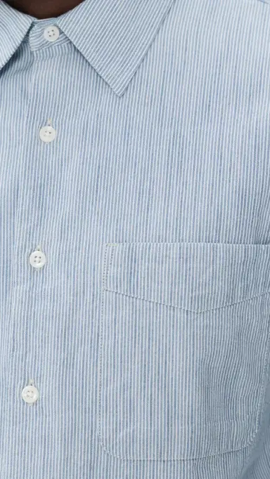 Madewell The Allday Button Down Shirt Monaca Stripe | Thumbnail 6 Madewell The Allday Button Down Shirt Monaca Stripe | Thumbnail 6