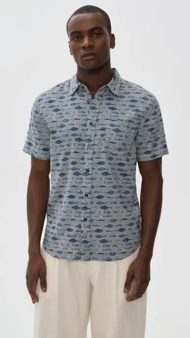 RAILS Carson Shirt Vintage Aquarium Etch | Thumbnail 2 RAILS Carson Shirt Vintage Aquarium Etch | Thumbnail 2