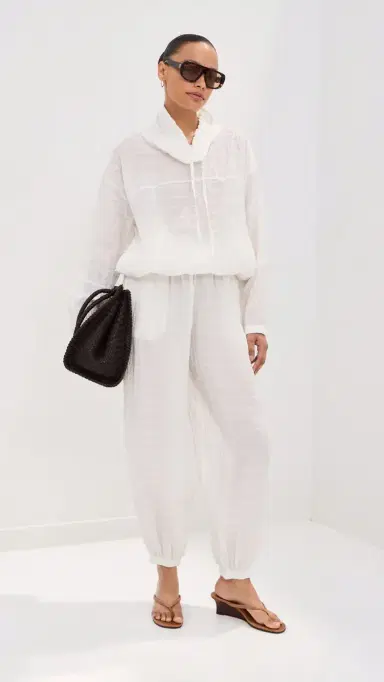 LE BOP Carson Anorak White L | Thumbnail 4 LE BOP Carson Anorak White L | Thumbnail 4