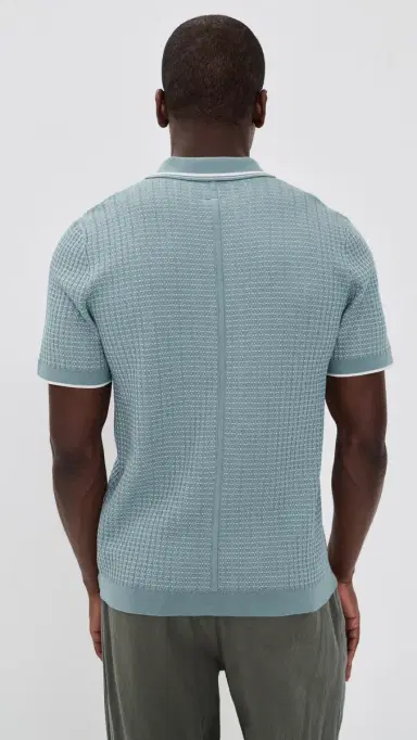 rag & bone Harvey Rib Polo | Thumbnail 3 rag & bone Harvey Rib Polo | Thumbnail 3