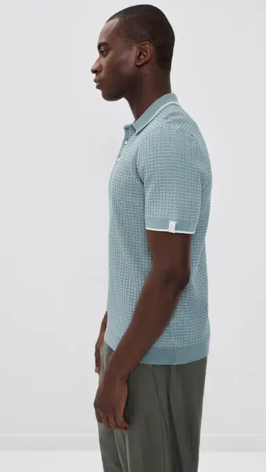 rag & bone Harvey Rib Polo | Thumbnail 4 rag & bone Harvey Rib Polo | Thumbnail 4