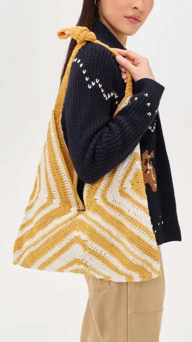 Faherty Riviera Crochet Bag | Thumbnail 4 Faherty Riviera Crochet Bag | Thumbnail 4