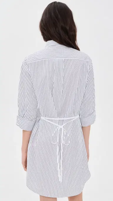 rag & bone Lucia Stripe Mini Dress Navy Stripe | Thumbnail 3 rag & bone Lucia Stripe Mini Dress Navy Stripe | Thumbnail 3