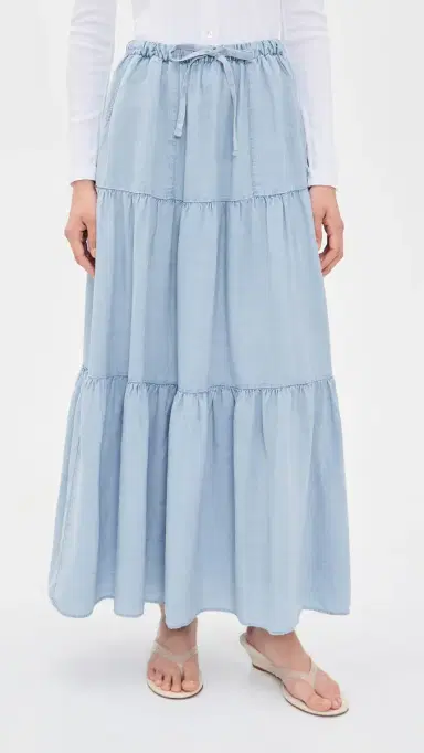 Splendid Melanie Indigo Skirt Bleached Indigo | Thumbnail 2 Splendid Melanie Indigo Skirt Bleached Indigo | Thumbnail 2