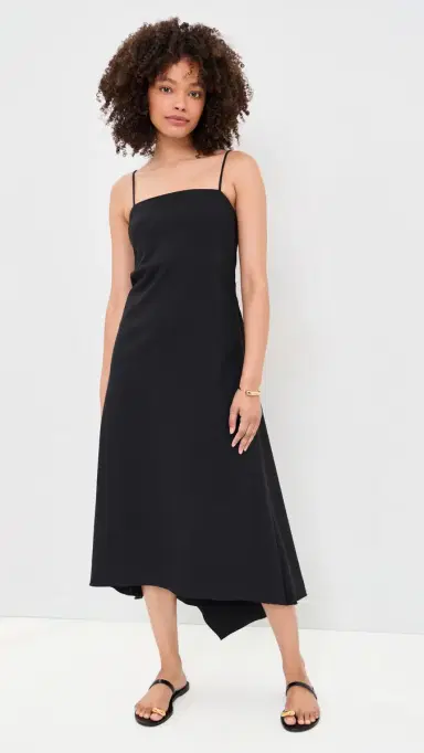 La Ligne Drape Back Dress Black S | Thumbnail 2 La Ligne Drape Back Dress Black S | Thumbnail 2
