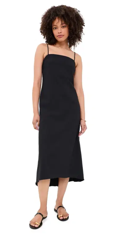 La Ligne Drape Back Dress Black S | Thumbnail 1 La Ligne Drape Back Dress Black S | Thumbnail 1
