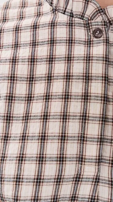 Baum und Pferdgarten Margit Blouse Creme Mini Check 36 | Thumbnail 6 Baum und Pferdgarten Margit Blouse Creme Mini Check 36 | Thumbnail 6