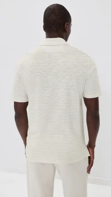 Faherty Breeze Polo Desert Wake Stripe S | Thumbnail 3 Faherty Breeze Polo Desert Wake Stripe S | Thumbnail 3
