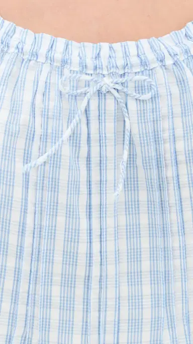FAITHFULL Lonny Top Paloma Check/Light Blue White | Thumbnail 6 FAITHFULL Lonny Top Paloma Check/Light Blue White | Thumbnail 6