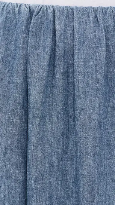 Faherty Tried & True Chambray Nera Skirt River Mist Wash | Thumbnail 6 Faherty Tried & True Chambray Nera Skirt River Mist Wash | Thumbnail 6