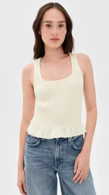 PAIGE Bronwyn Tank Ivory L | Thumbnail 2 PAIGE Bronwyn Tank Ivory L | Thumbnail 2