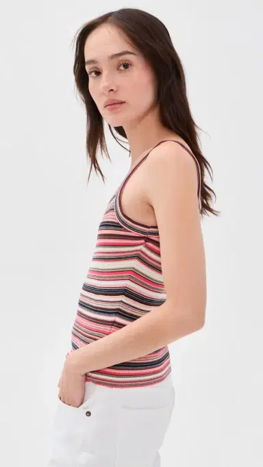 Pistola Frannie Tank Coral Rose ulti Stripe | Thumbnail 4 Pistola Frannie Tank Coral Rose ulti Stripe | Thumbnail 4