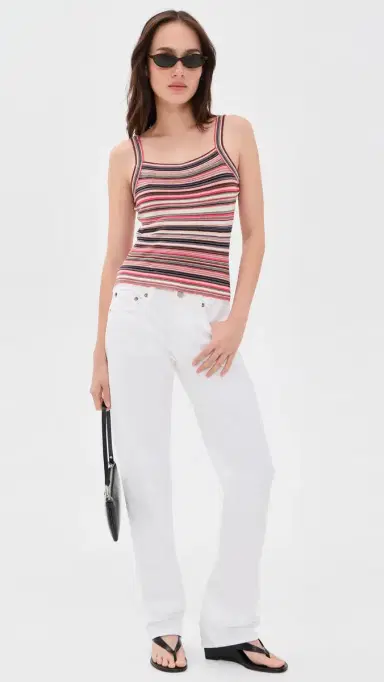 Pistola Frannie Tank Coral Rose ulti Stripe | Thumbnail 5 Pistola Frannie Tank Coral Rose ulti Stripe | Thumbnail 5