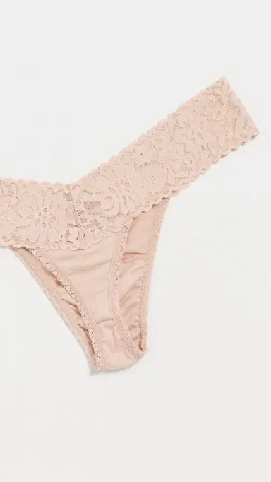 Hanky Panky DreamEase Low Rise Thong 3 Pack Chai One Size | Thumbnail 5 Hanky Panky DreamEase Low Rise Thong 3 Pack Chai One Size | Thumbnail 5