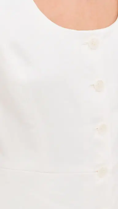 Theory Sculpt Mini Dress Ivory - C05 8 | Thumbnail 6 Theory Sculpt Mini Dress Ivory - C05 8 | Thumbnail 6