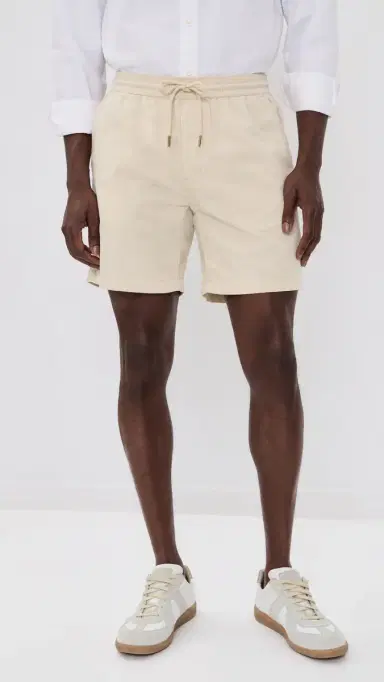 Taylor Stitch The Apres Shorts In Cotton Corduroy 7 Heather Oat Pincord | Thumbnail 2 Taylor Stitch The Apres Shorts In Cotton Corduroy 7 Heather Oat Pincord | Thumbnail 2