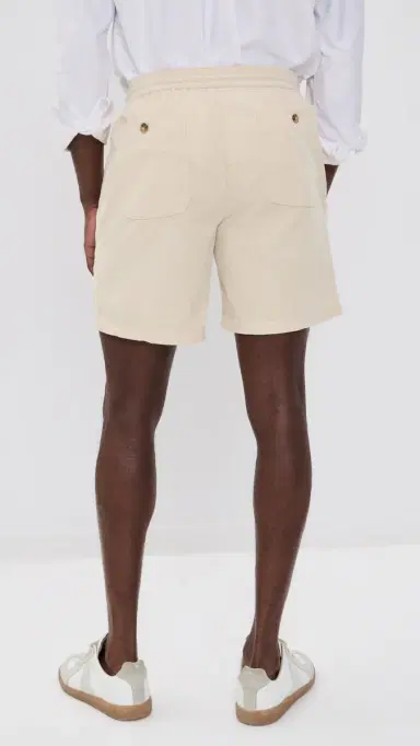 Taylor Stitch The Apres Shorts In Cotton Corduroy 7 Heather Oat Pincord | Thumbnail 3 Taylor Stitch The Apres Shorts In Cotton Corduroy 7 Heather Oat Pincord | Thumbnail 3