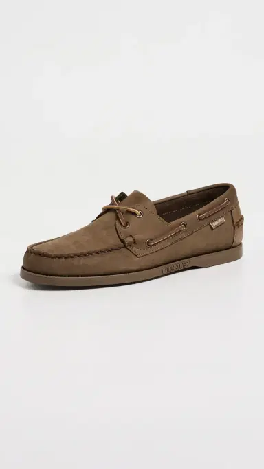 Sebago Docksides Portland Nubuck Boat Shoes Taupe 8 | Thumbnail 2 Sebago Docksides Portland Nubuck Boat Shoes Taupe 8 | Thumbnail 2