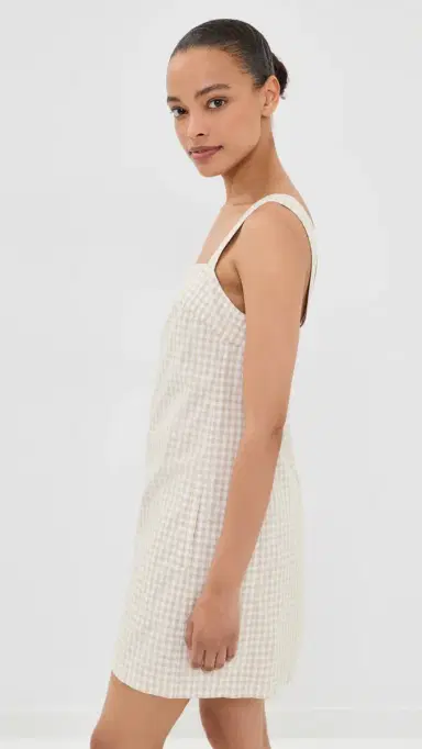 SIMKHAI loan Mini Dress and Gingham | Thumbnail 4 SIMKHAI loan Mini Dress and Gingham | Thumbnail 4