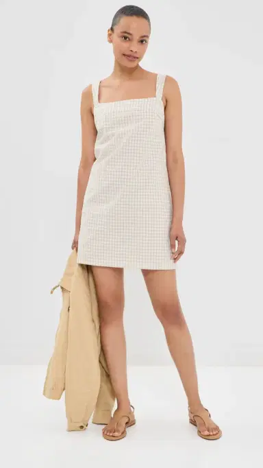 SIMKHAI loan Mini Dress and Gingham | Thumbnail 5 SIMKHAI loan Mini Dress and Gingham | Thumbnail 5